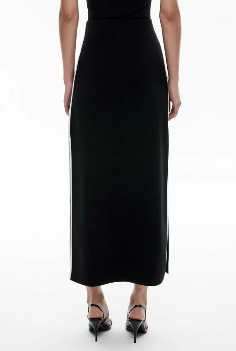 Skirts^Witchery Knit Split Detail Skirt Chalk