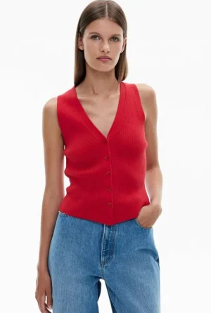 Tops & T Shirts | Knitwear^Witchery Knit Vest FreshWhite