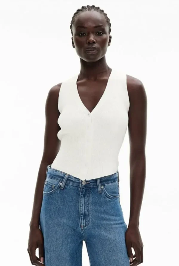 Tops & T Shirts | Knitwear^Witchery Knit Vest FreshWhite