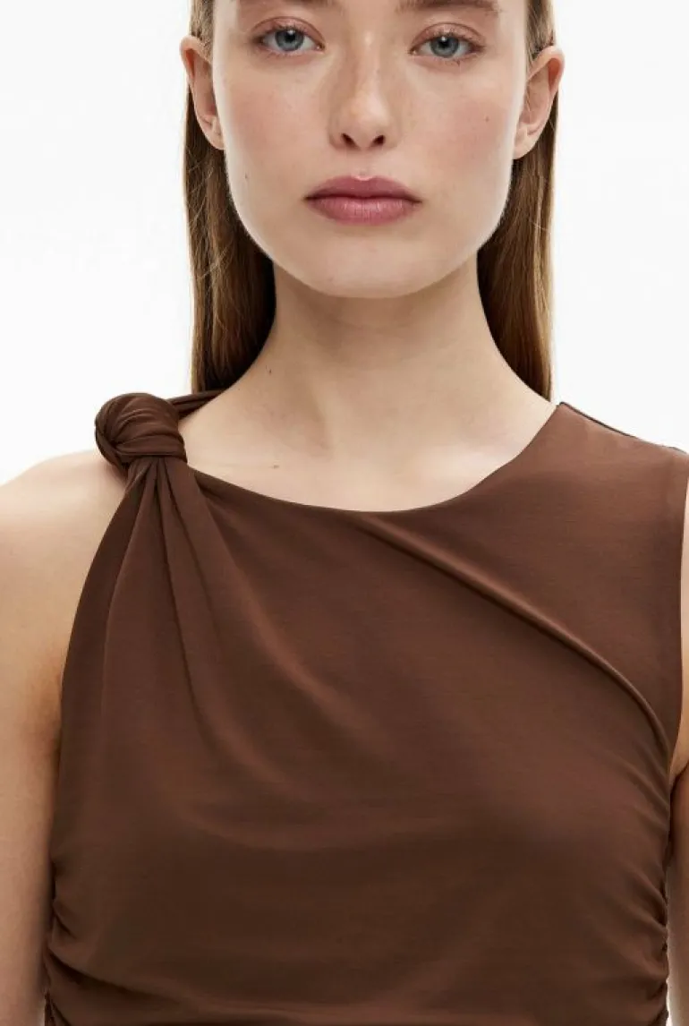 Tops & T Shirts^Witchery Knot Detail Tank ReefBrown