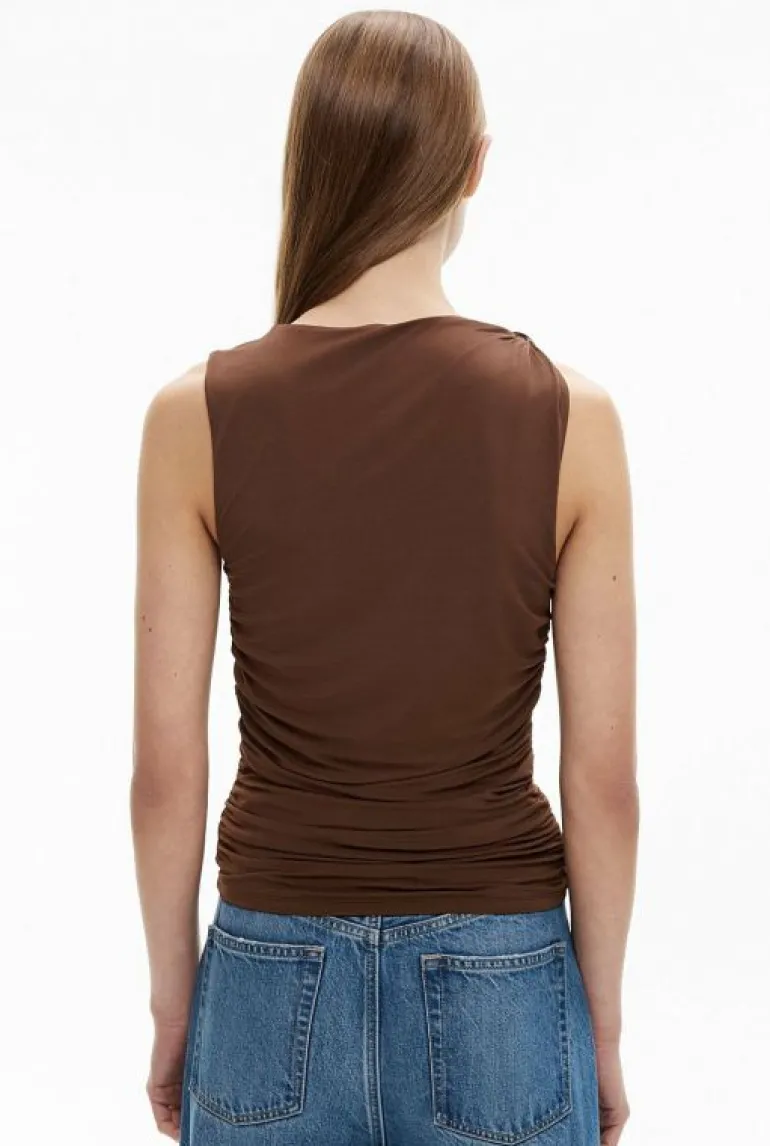 Tops & T Shirts^Witchery Knot Detail Tank ReefBrown