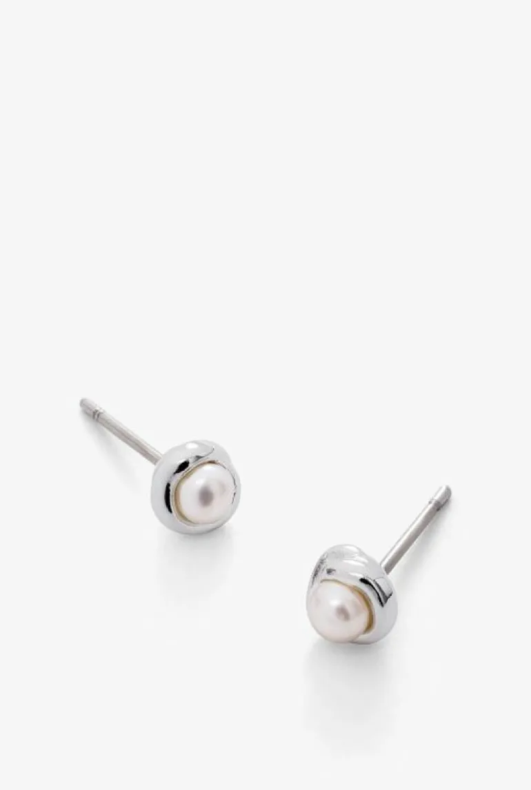 Jewellery^Witchery Lena Pearl Stud Silver