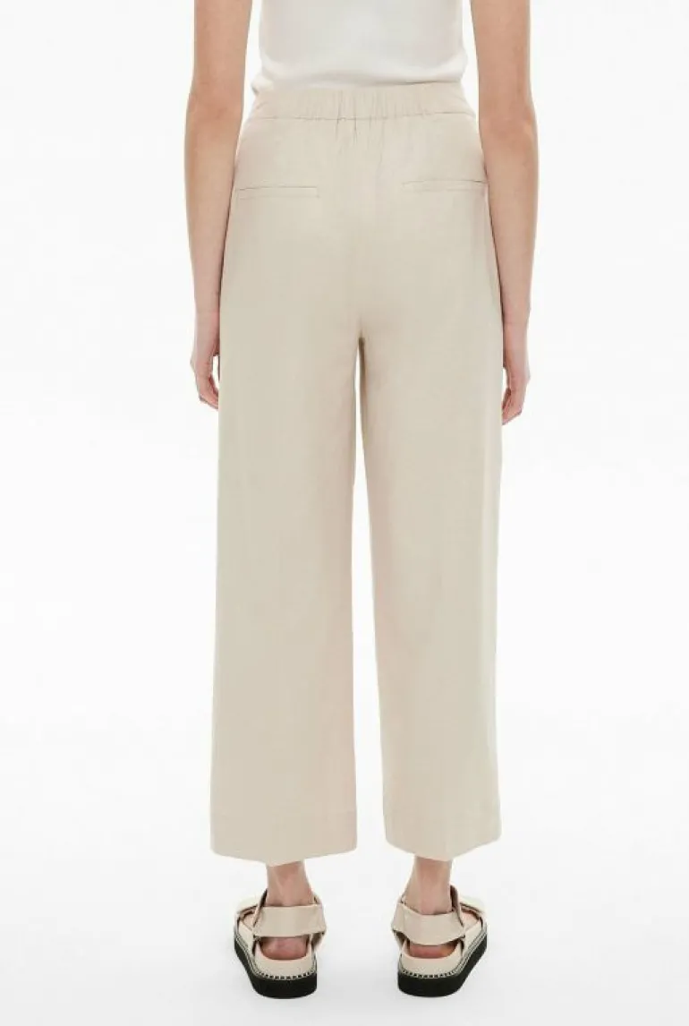 Pants^Witchery Linen Crop Pant Flax