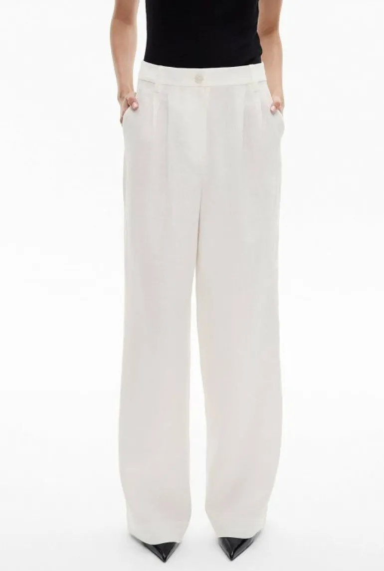 Sale | Pants^Witchery Linen Pleat Pant FreshWhite