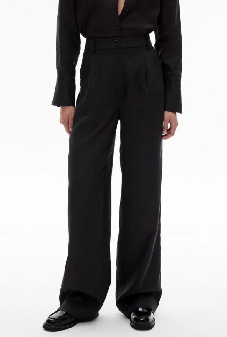 Sale | Pants^Witchery Linen Pleat Pant Black