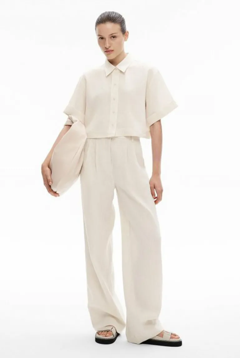 Sale | Pants^Witchery Linen Pleat Pant Black