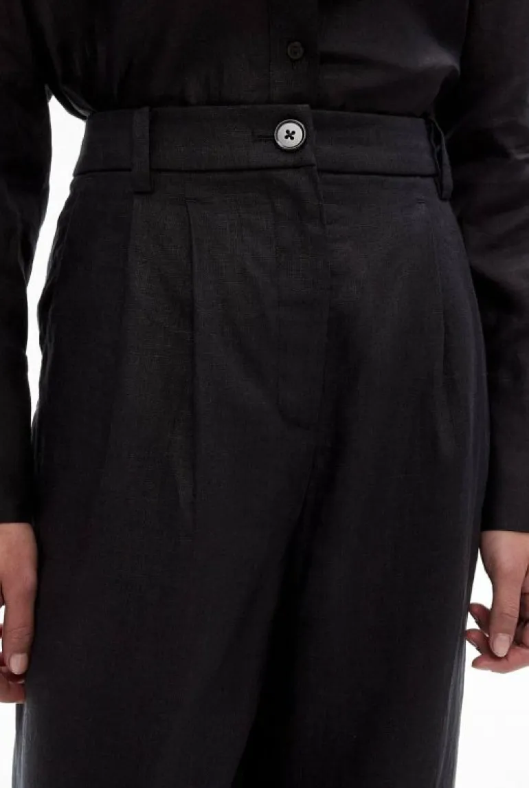 Sale | Pants^Witchery Linen Pleat Pant Black