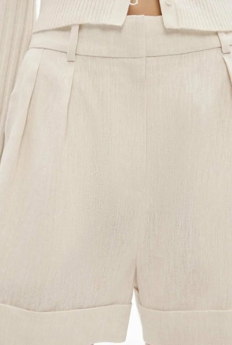 Sale | Shorts^Witchery Linen Pleat Short Black