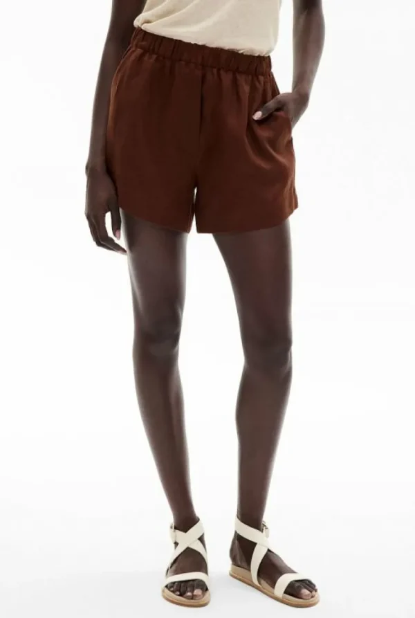 Shorts^Witchery Linen Pull On Short Black