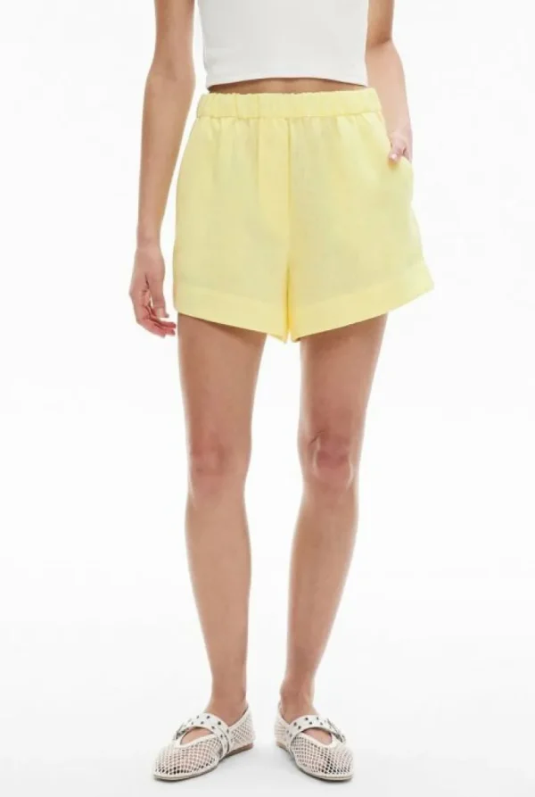 Shorts^Witchery Linen Pull On Short Black