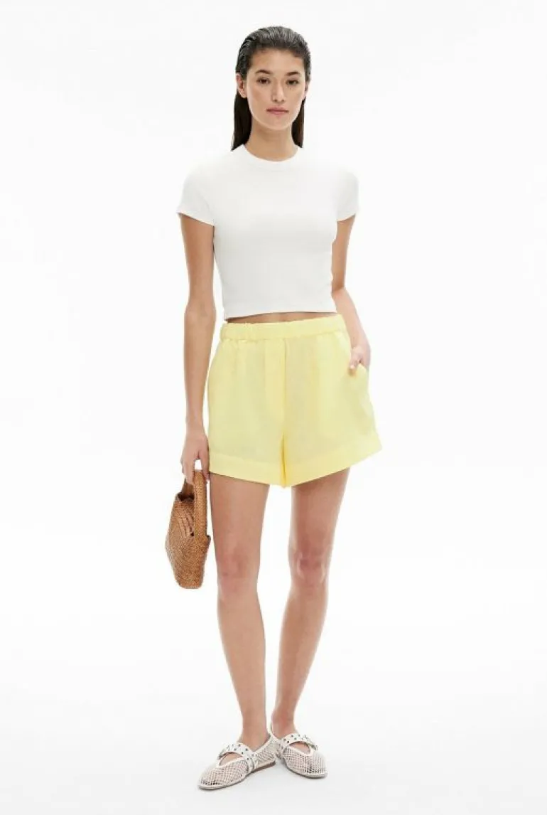Shorts^Witchery Linen Pull On Short Black