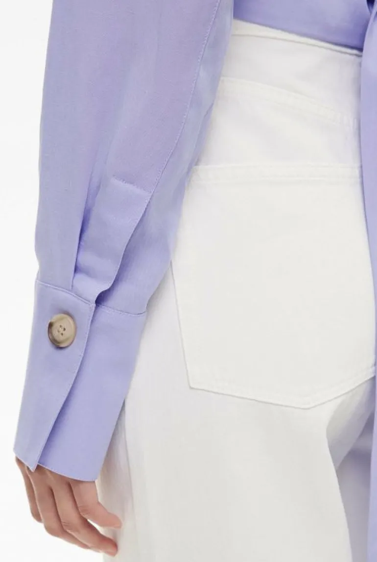 Sale | Shirts^Witchery Long Sleeve Tie Crop Shirt Black