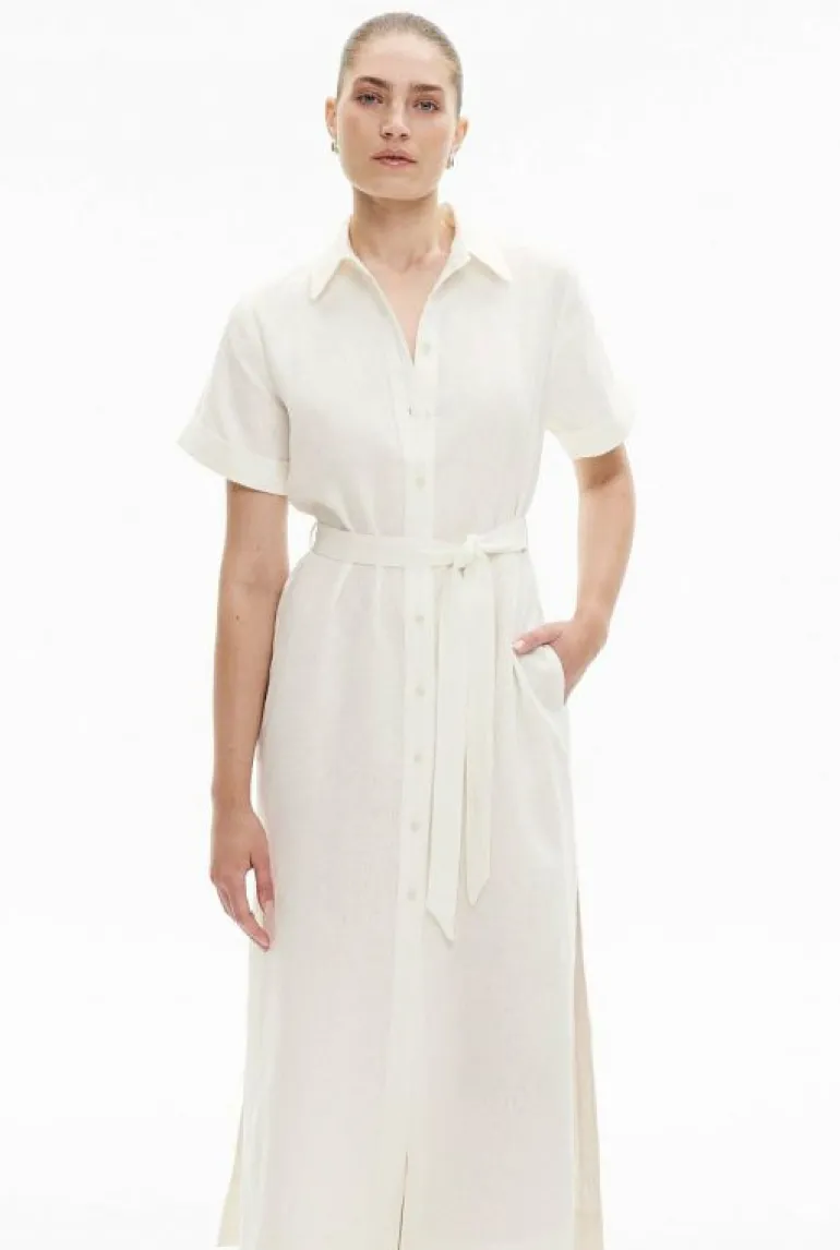 Dresses^Witchery Longline Shirt Dress FreshWhite