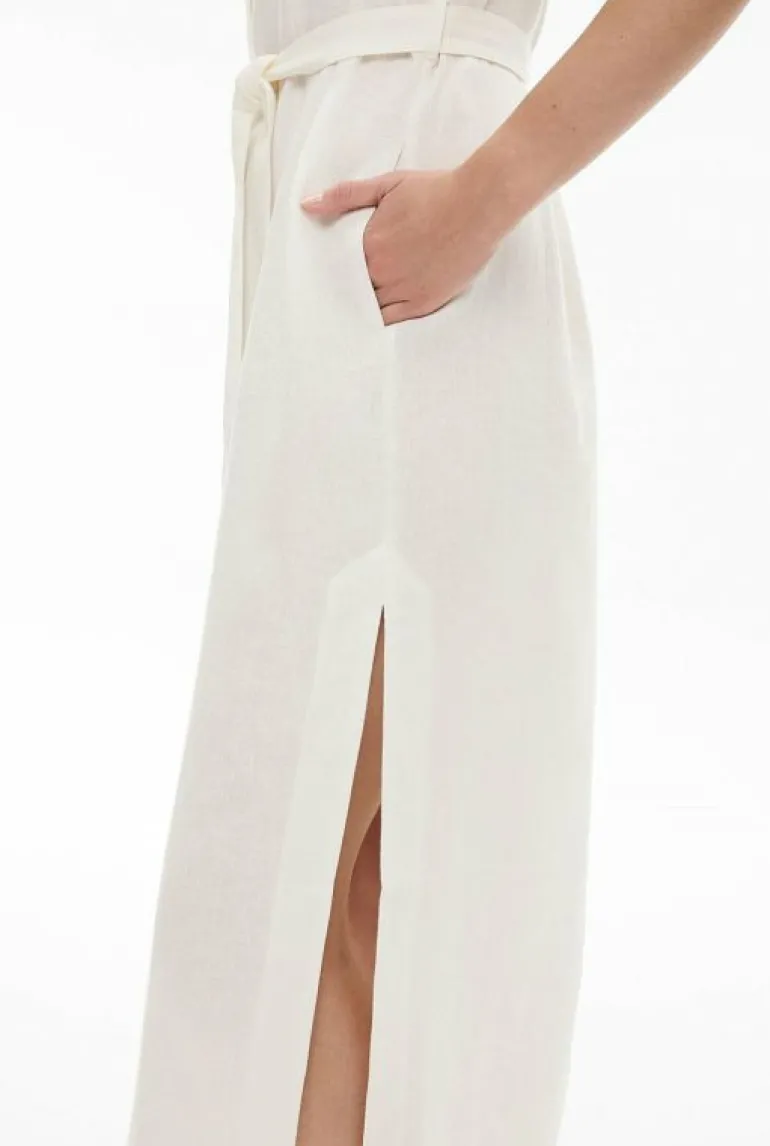 Dresses^Witchery Longline Shirt Dress FreshWhite
