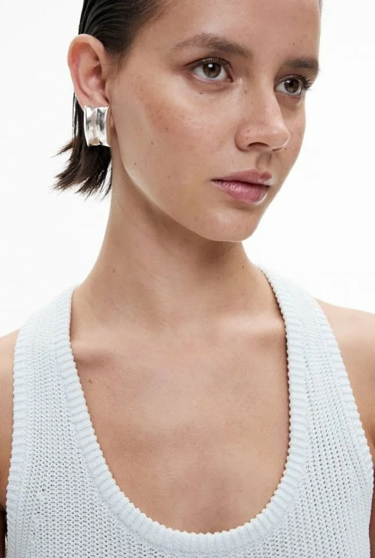 Jewellery^Witchery Lucia Clip-On Earring BrushedSilver