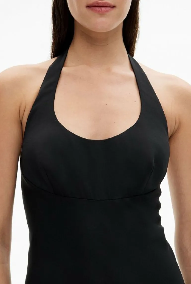 Dresses^Witchery Maxi Tie Halter Dress Black