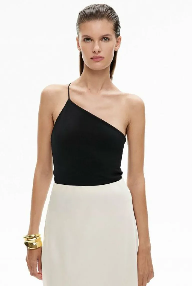 Sale | Tops & T Shirts^Witchery One Shoulder Knit Black