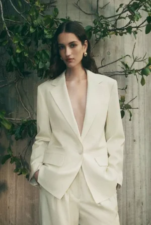Sale | Jackets & Coats^Witchery Oversized Single-Breasted Blazer Lemon