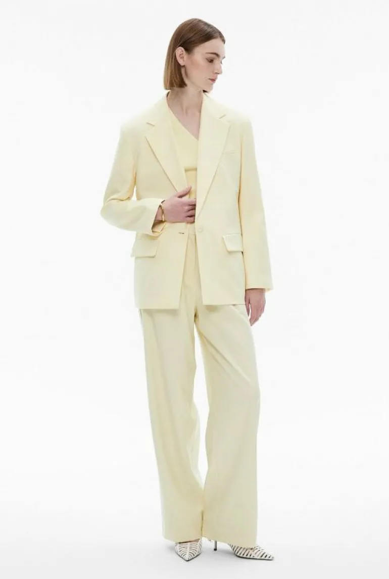 Sale | Jackets & Coats^Witchery Oversized Single-Breasted Blazer Lemon