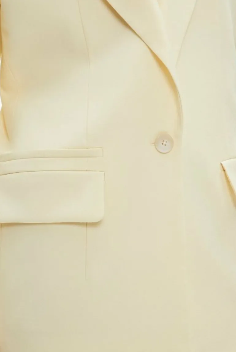 Sale | Jackets & Coats^Witchery Oversized Single-Breasted Blazer Lemon