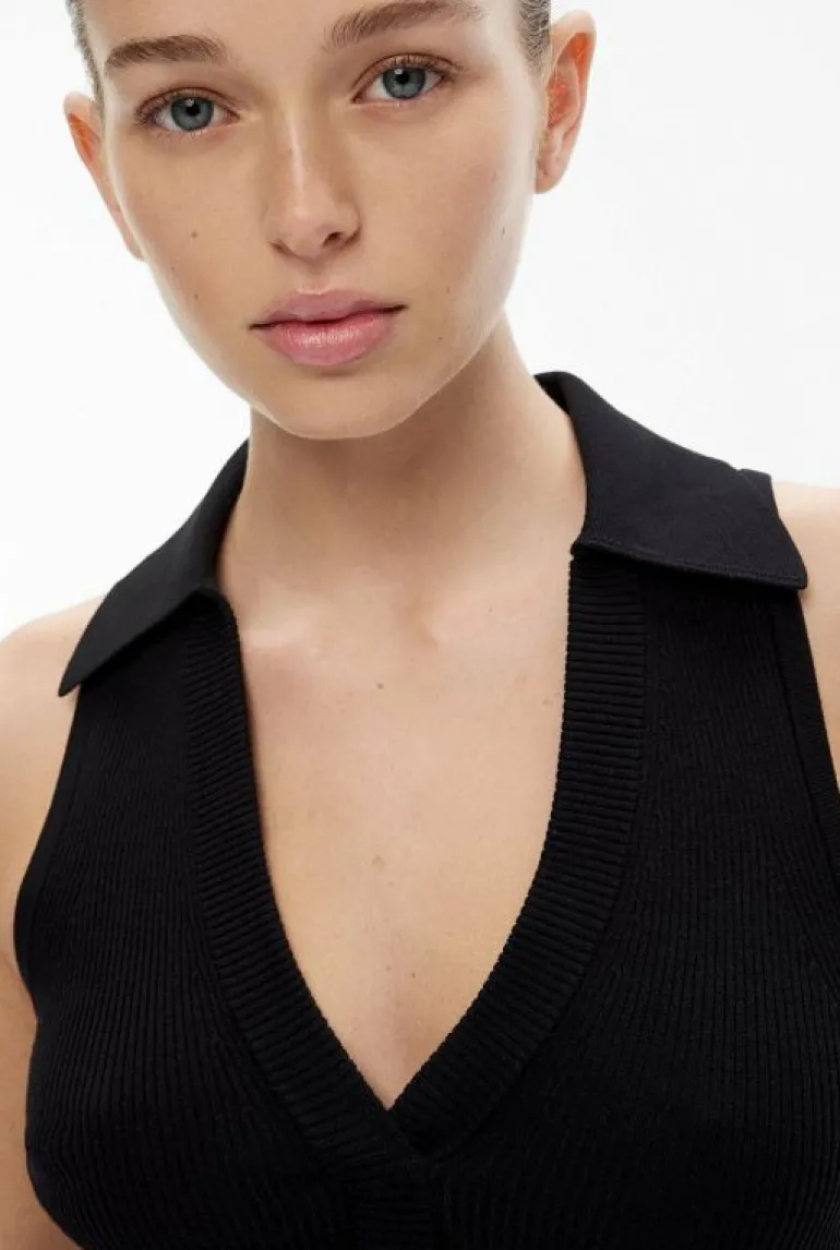 Sale | Tops & T Shirts^Witchery Polo Knit Tank SmokeBlue