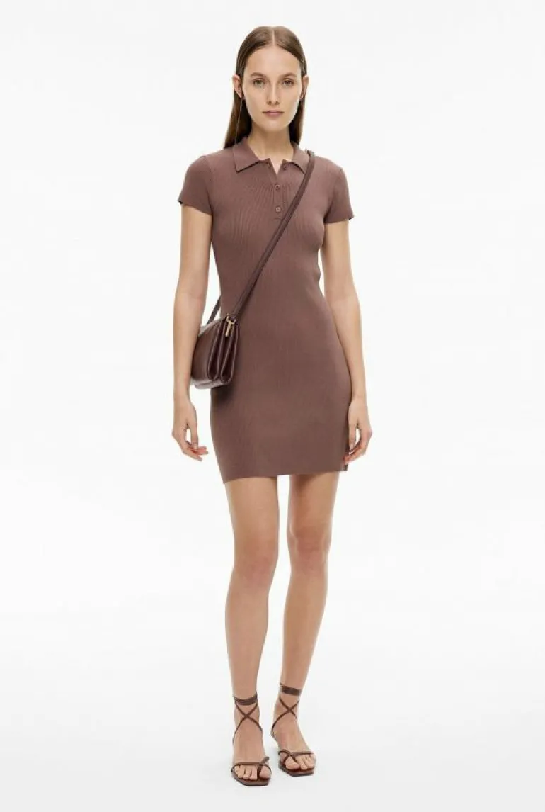 Sale | Dresses^Witchery Polo Mini Dress Peppercorn