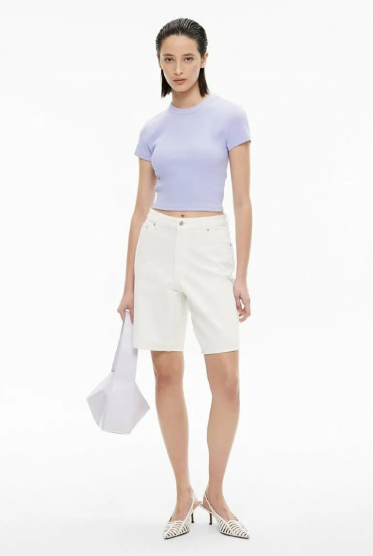 Sale | Tops & T Shirts^Witchery Rib Baby Tee FreshWhite