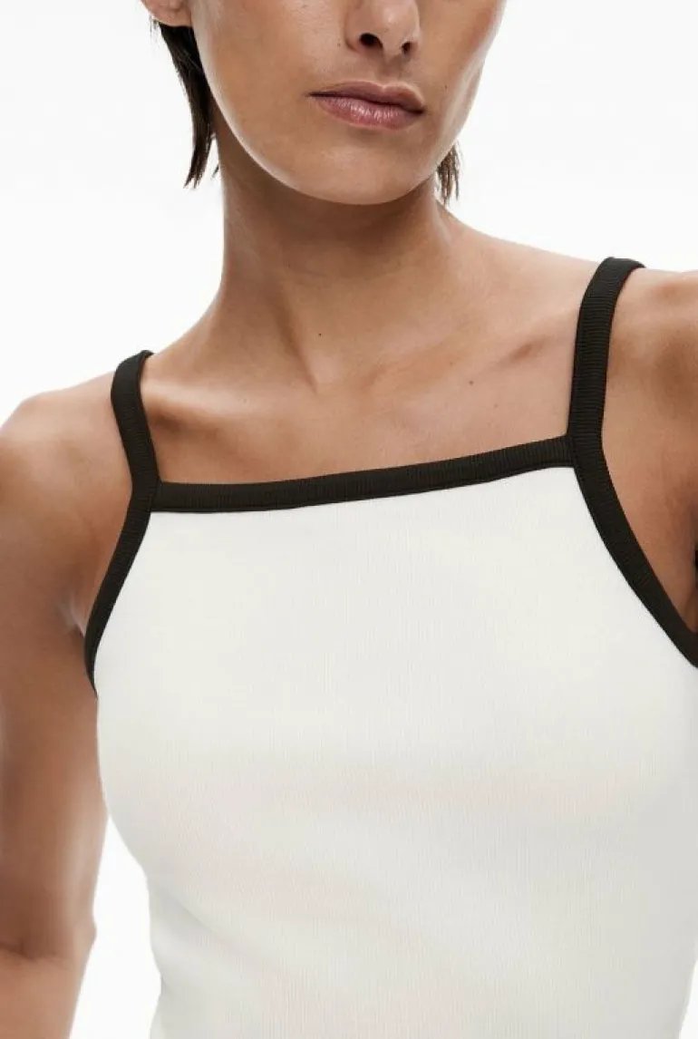 Tops & T Shirts^Witchery Rib Square Neck Tank FreshWhite