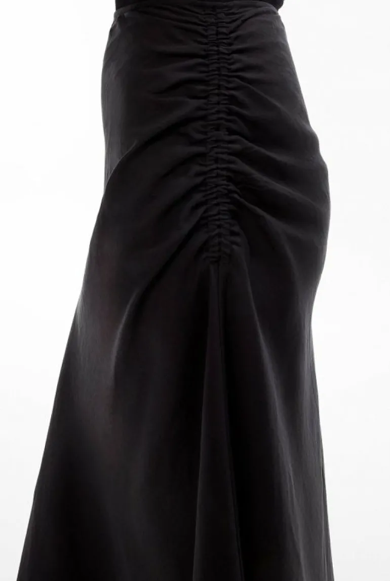 Sale | Skirts^Witchery Ruched Midi Skirt Black