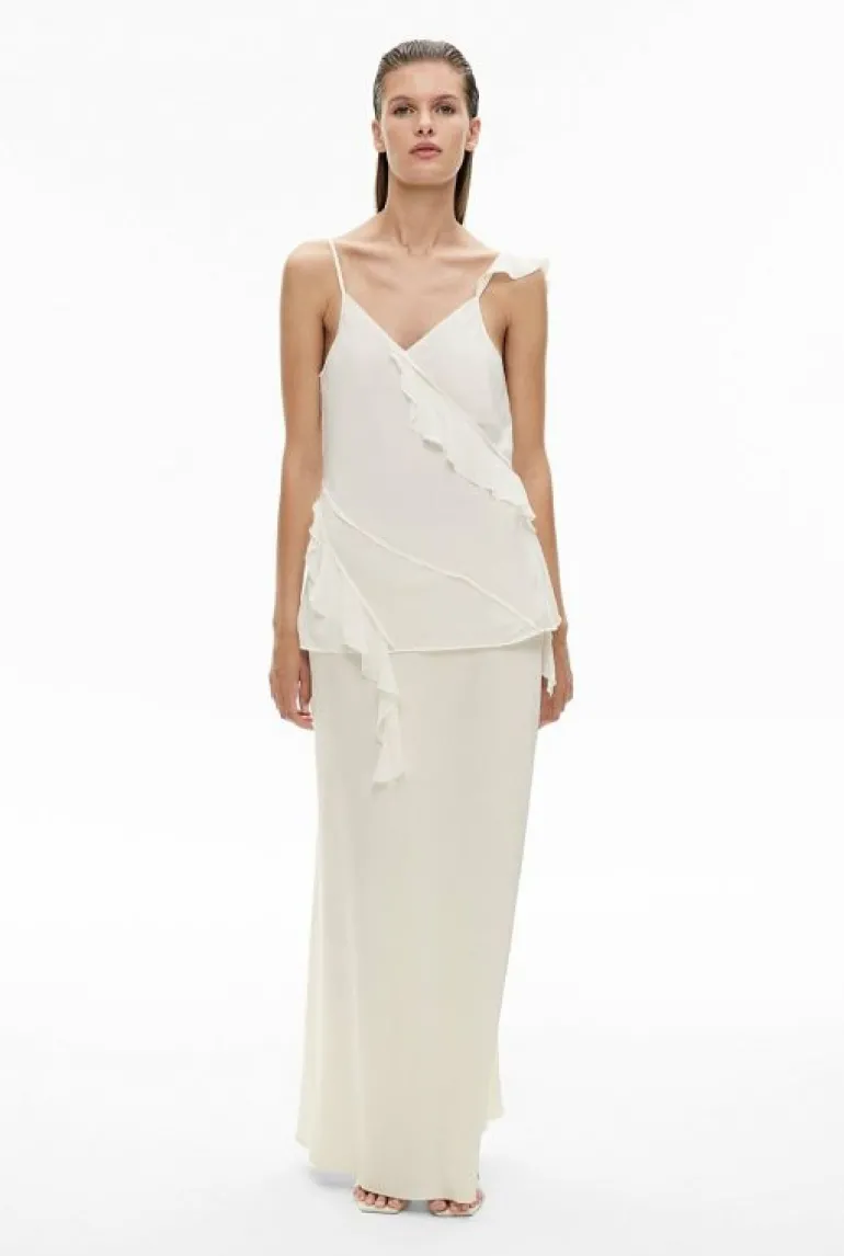 Sale | Shirts^Witchery Ruffle Trim Camisole Black