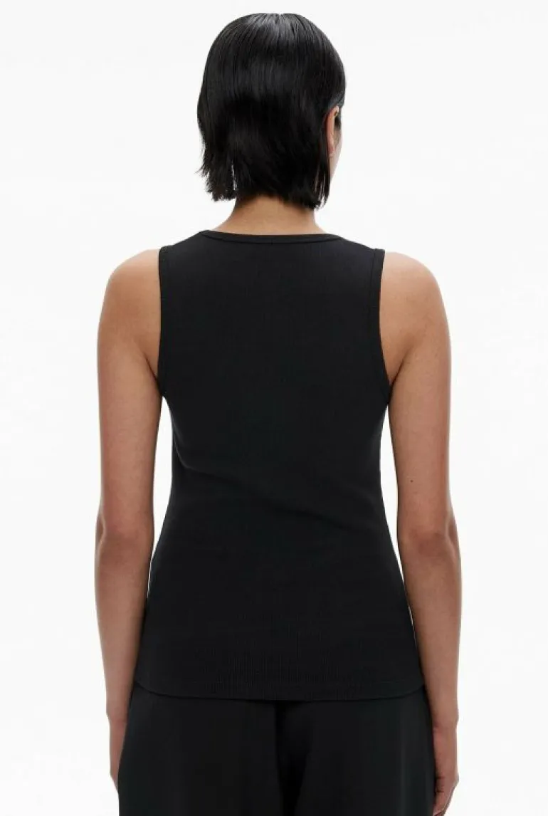 Tops & T Shirts^Witchery Scoop Rib Tank Black