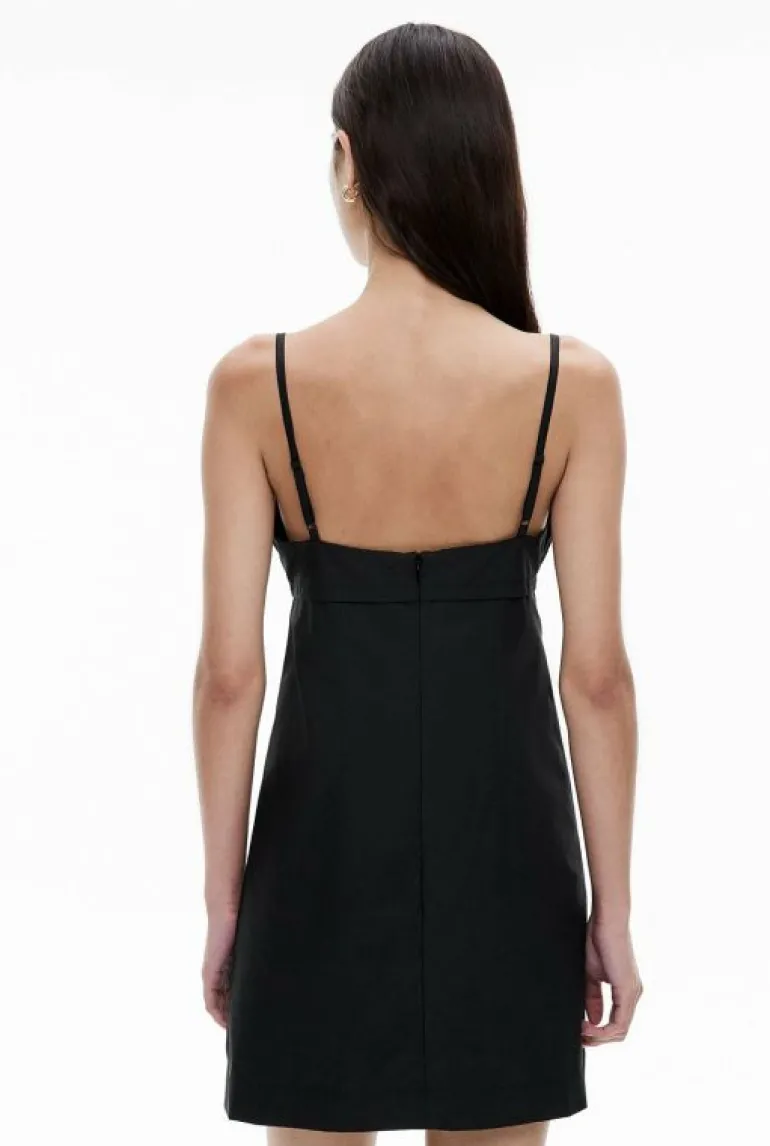 Dresses^Witchery Seam Detail Mini Dress Black