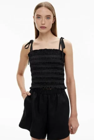 Tops & T Shirts | Shirts^Witchery Shirred Tank FreshWhite