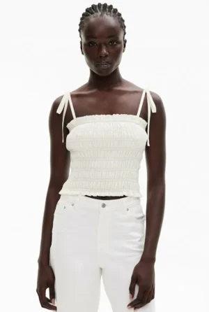 Tops & T Shirts | Shirts^Witchery Shirred Tank FreshWhite