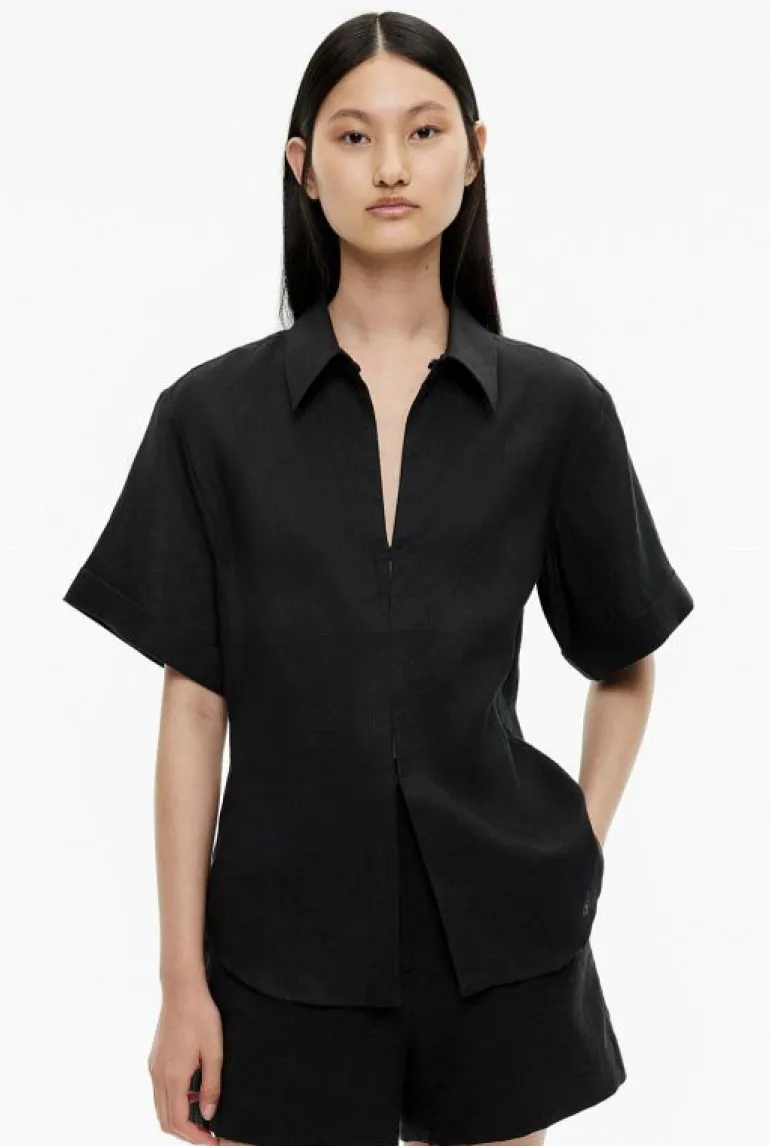 Sale | Shirts^Witchery Short Sleeve Seam Detail Shirt FreshWhite