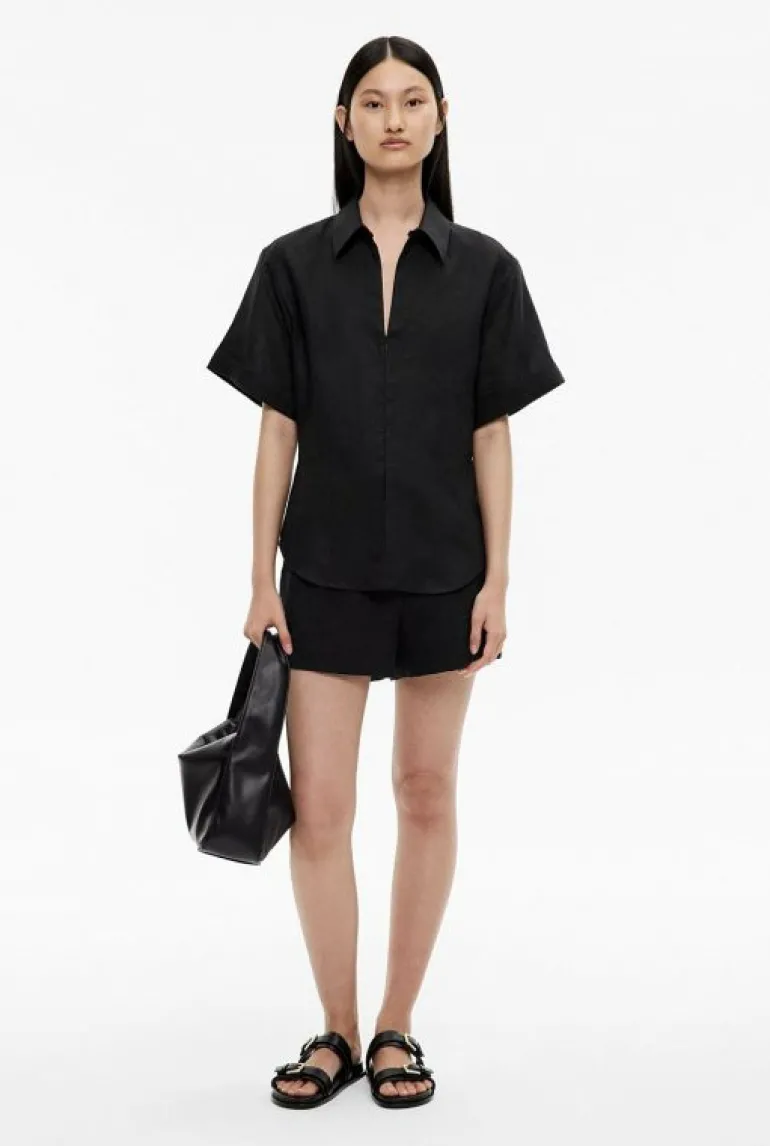 Sale | Shirts^Witchery Short Sleeve Seam Detail Shirt FreshWhite