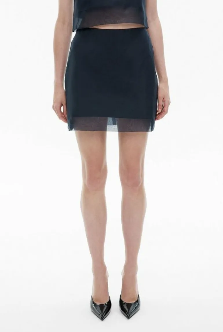 Sale | Skirts^Witchery Silk Organza Skirt BlueGrey