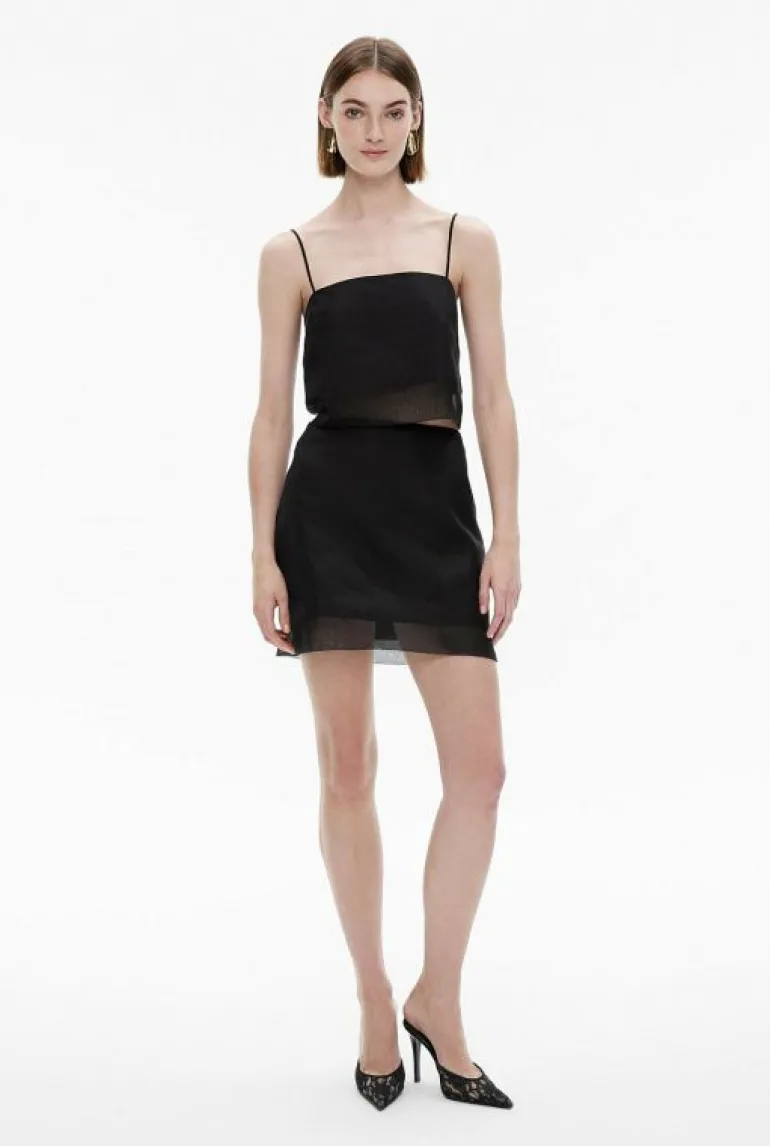Sale | Skirts^Witchery Silk Organza Skirt BlueGrey
