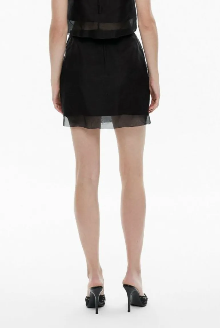 Sale | Skirts^Witchery Silk Organza Skirt BlueGrey