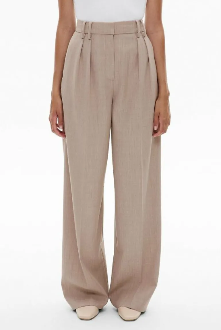 Pants^Witchery Soft Pleat Pant PralineYd