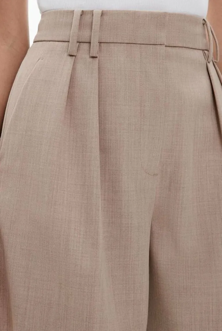 Pants^Witchery Soft Pleat Pant PralineYd