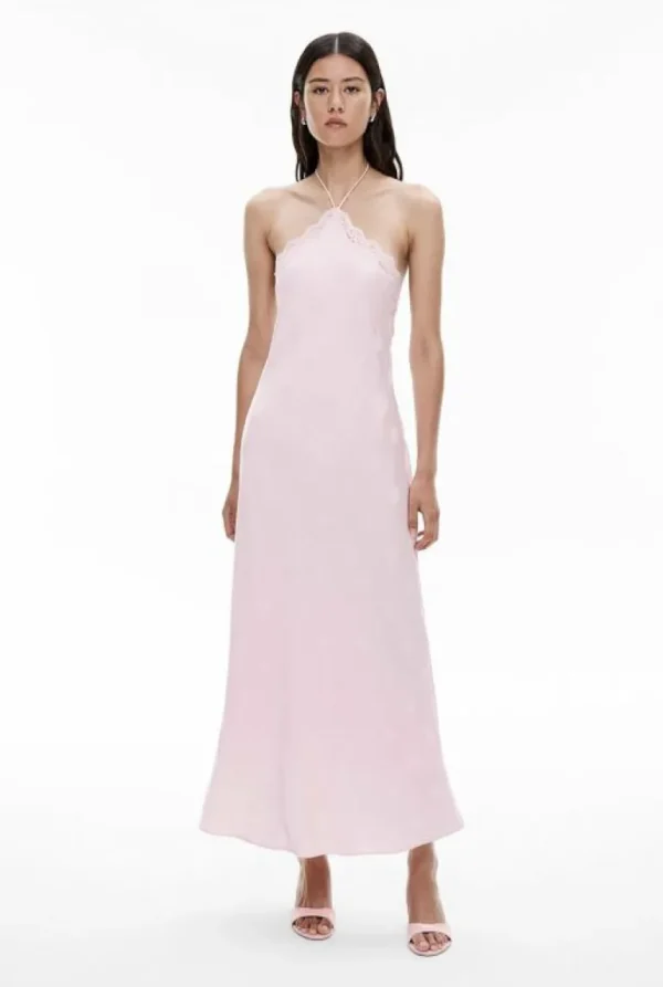 Dresses^Witchery Spot Halter Dress BlackSpot