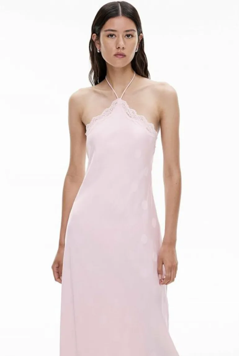 Dresses^Witchery Spot Halter Dress BlackSpot