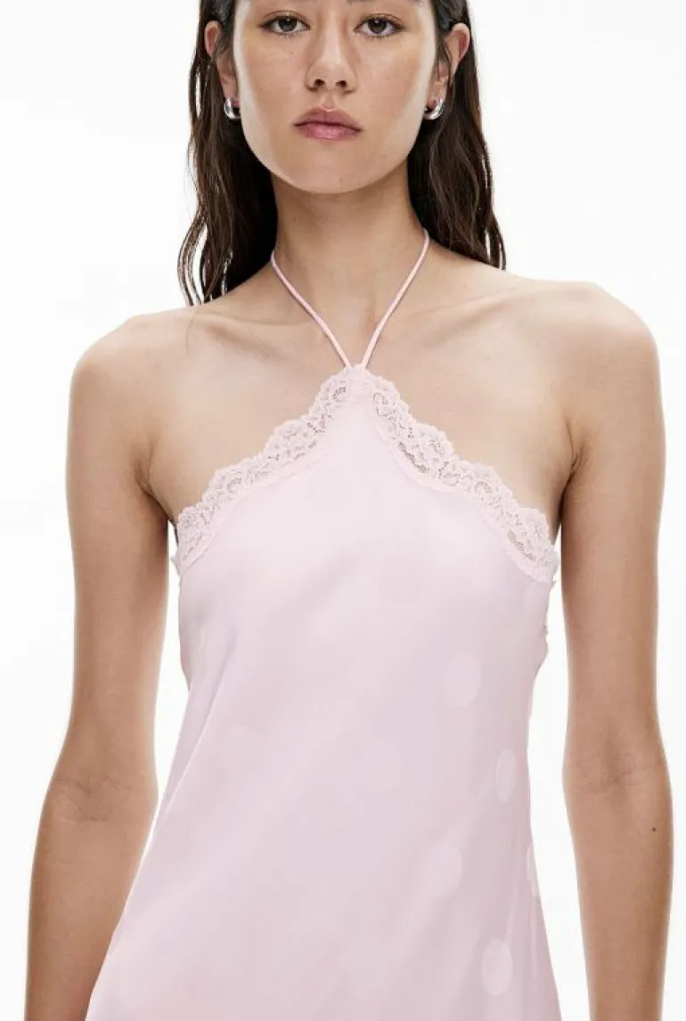 Dresses^Witchery Spot Halter Dress BlackSpot