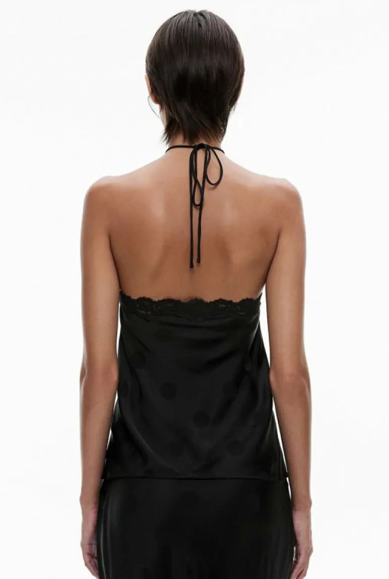 Tops & T Shirts | Shirts^Witchery Spot Halter Top BlackSpot