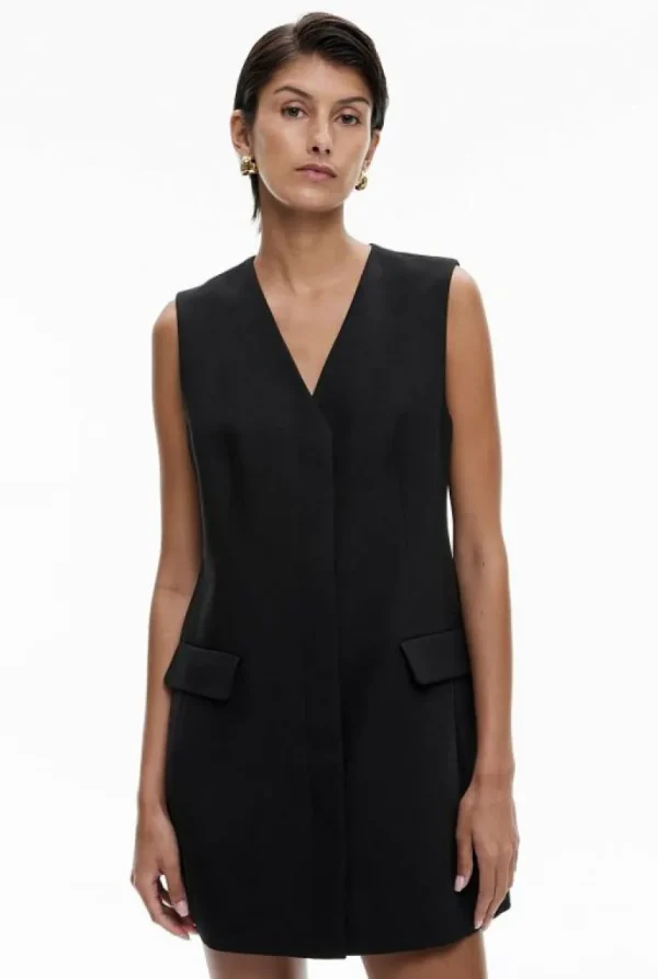 Dresses^Witchery Tailored Mini Dress Chalk