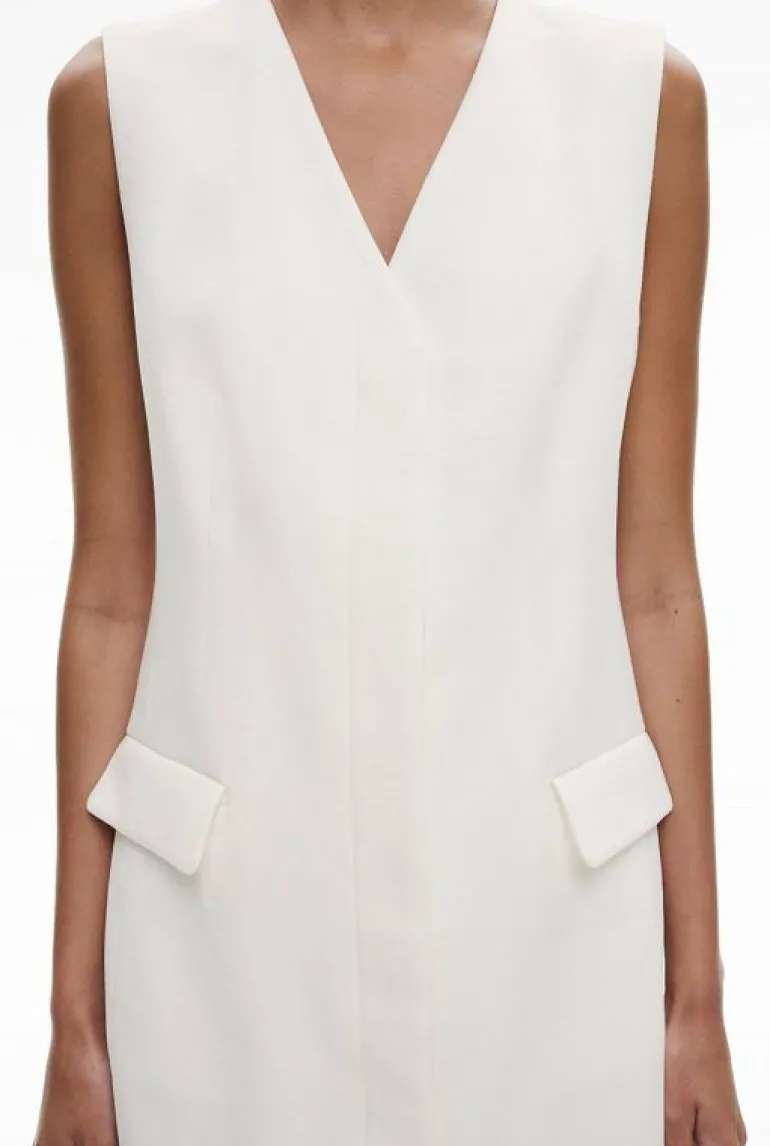 Dresses^Witchery Tailored Mini Dress Chalk