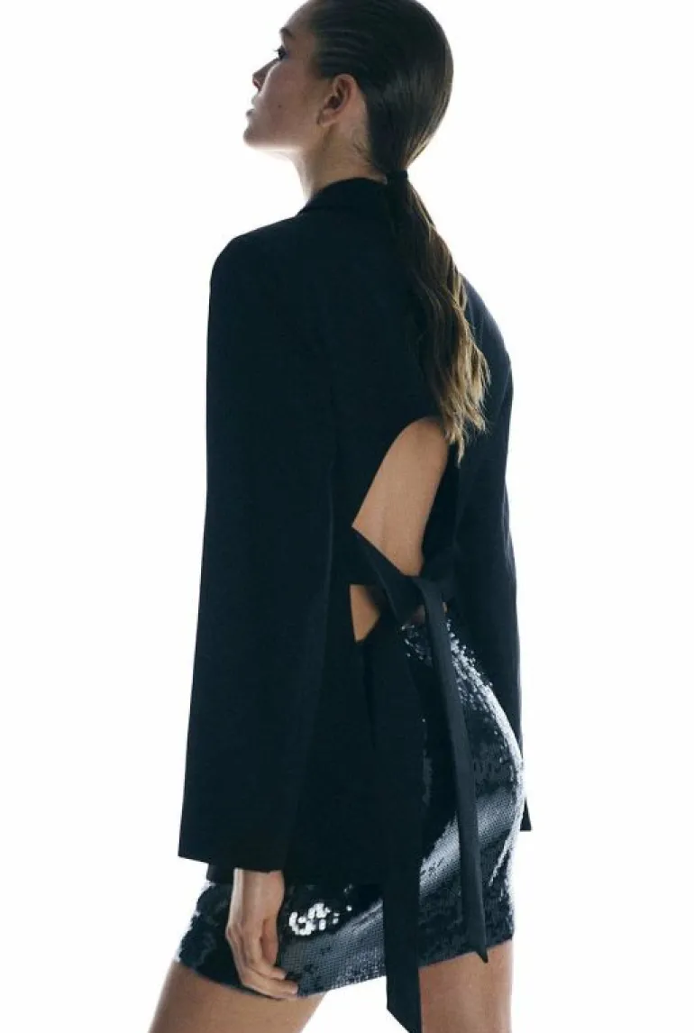 Sale | Jackets & Coats^Witchery Tie Detail Blazer Black