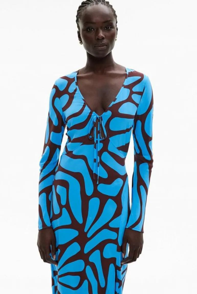 Dresses^Witchery Tie Maxi Dress AzurePrint