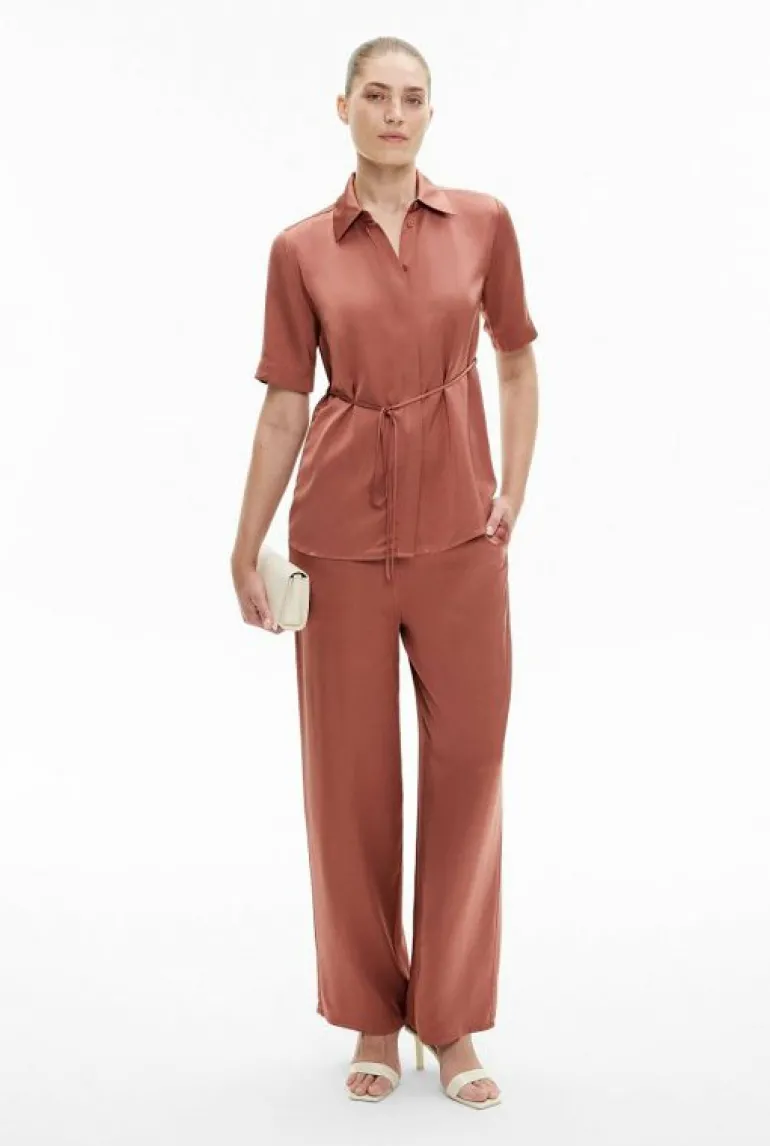 Shirts^Witchery Tie Waist Shirt LilacTint